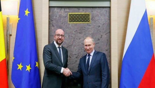 Putin Şarl Mişellə Azərbaycan-Ermənistan münasibətlərini MÜZAKİRƏ ETDİ