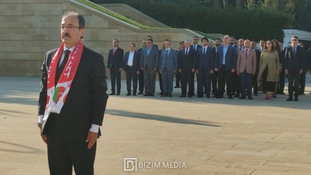 Türkiyə səfirliyi Bakının azad olunmasının 103 illiyini qeyd etdi - FOTO 