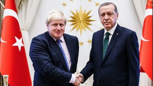 Ərdoğan ABŞ-da Britaniyanın baş naziri ilə görüşdü - FOTO