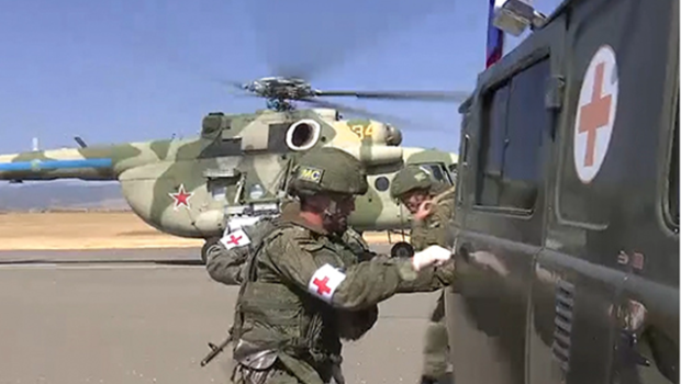 Rus sülhməramlılar üçtərəfli bəyanatı pozdu – VİDEO 