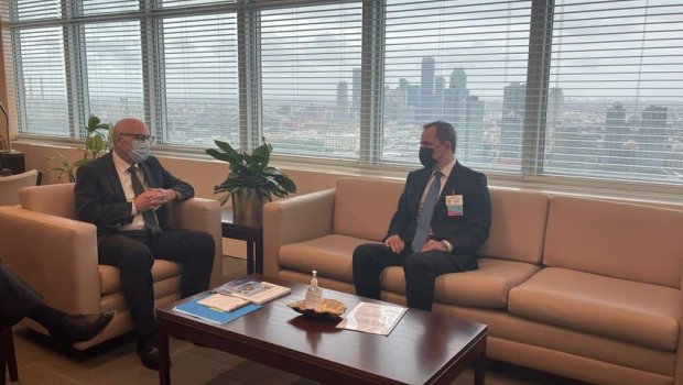 Ceyhun Bayramovla BMT rəsmisi arasında terrorçuluqla bağlı MÜZAKİRƏ