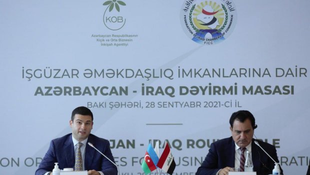 KOBİA İraq Ticarət Palataları Federasiyası ilə əməkdaşlıq edəcək - FOTO