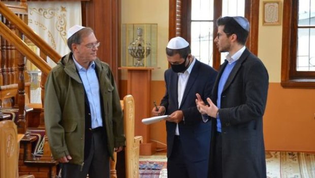 İsrail səfiri Qubaya səfər etdi - FOTO 