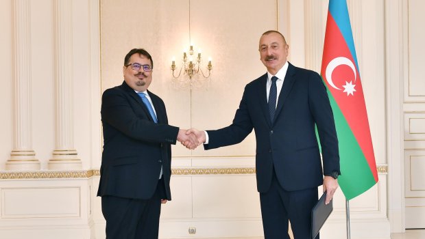 Prezident Avropa İttifaqının ölkəmizdəki nümayəndəsini QƏBUL ETDİ - FOTO