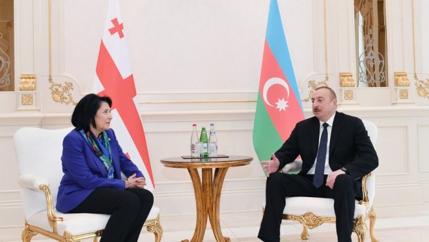 Prezident gürcüstanlı həmkarına başsağlığı verdi