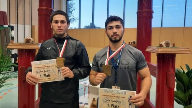 Azərbaycan sumoçuları Avropa kuboku turnirində iki qızıl medal qazandılar - FOTO