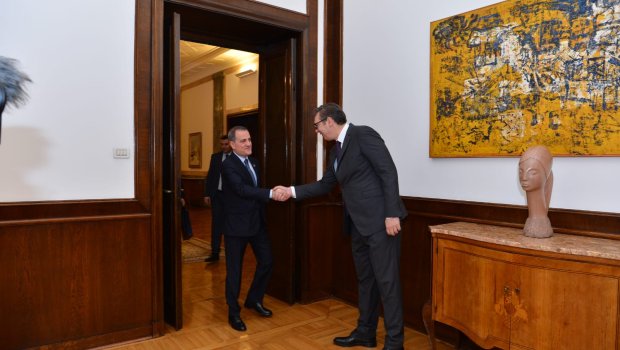 Serbiya Prezidenti Ceyhun Bayramovdan nəyi xahiş etdi? - TƏFƏRRÜAT - FOTO