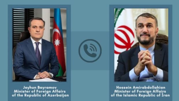 Azərbaycan və İran XİN rəhbərləri arasında TELEFON DANIŞIĞI – SON VƏZİYYƏT MÜZAKİRƏ EDİLDİ