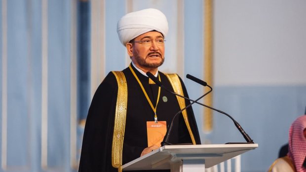 Rusiya Müsəlmanları Ruhani İdarəsinin sədri müsəlmanları təbrik etdi