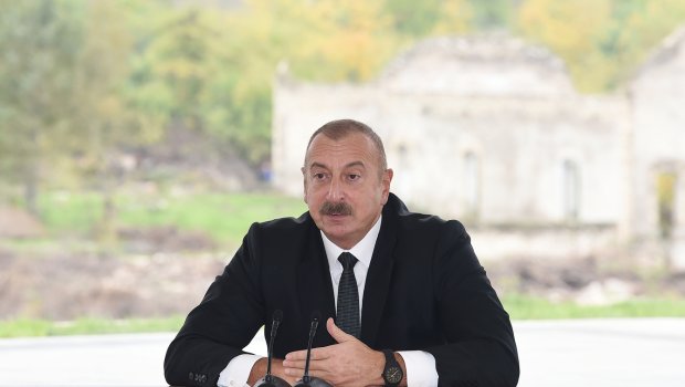 İlham Əliyev “Zəngilan” yarımstansiyasının açılışında iştirak etdi