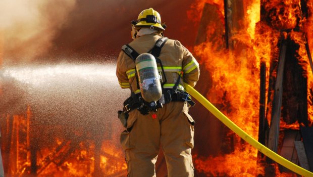 Marneuli bazarında güclü yanğın baş verib
