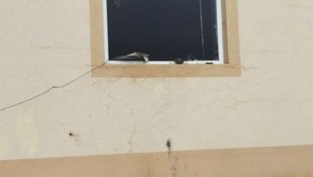 Zaqatalada məktəb yandı - FOTO