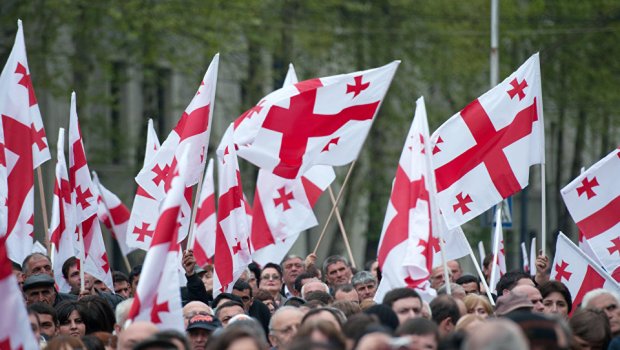 Saakaşvilinin rəqibləri Tbilisidə mitinq keçirəcək