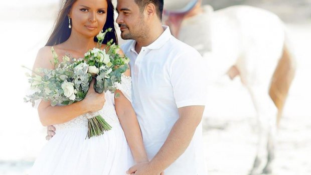 Rəqsanə Sevdanın toyuna həyat yoldaşı ilə gəldi - FOTO