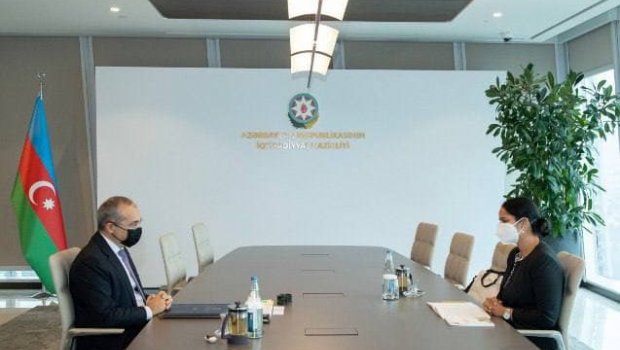Mikayıl Cabbarov Dünya Bankının Azərbaycan üzrə meneceri ilə görüşdü