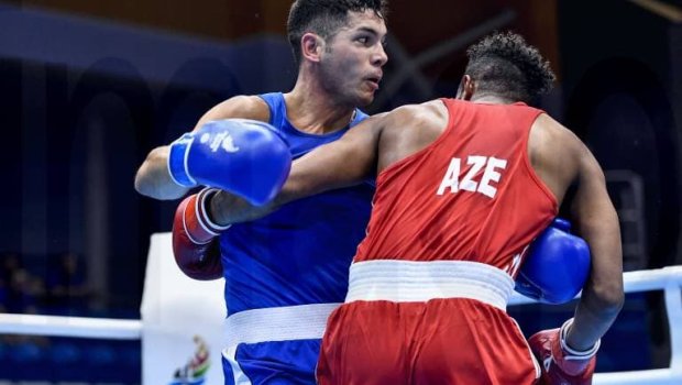 Dünya çempionatı: Azərbaycanlı boksçu ¼ finalda