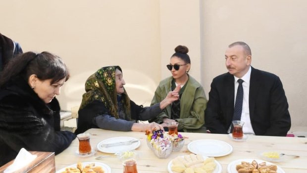 Prezident İlham Əliyev və xanımı Şamaxıya gəldilər - FOTO-VİDEO