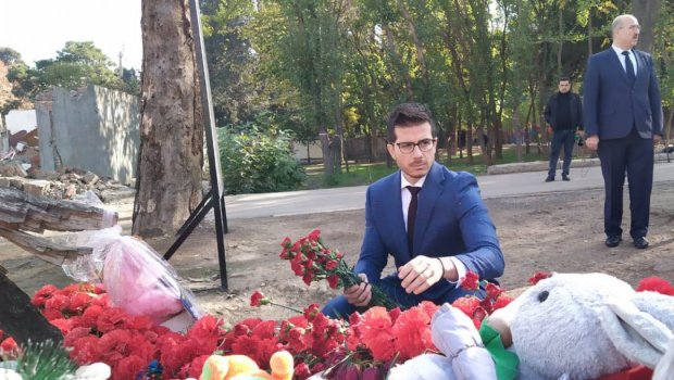 İsrail səfiri Gəncəyə getdi