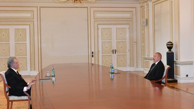 Prezident Viktor Yuşşenkonu qəbul etdi