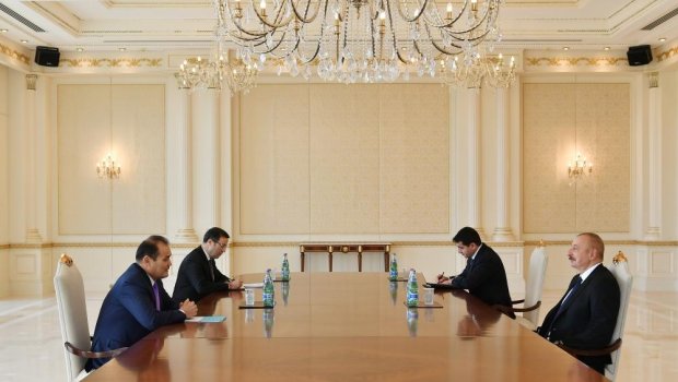 Azərbaycan Prezidenti Türk Şurasının Baş katibi ilə görüşdü - FOTO