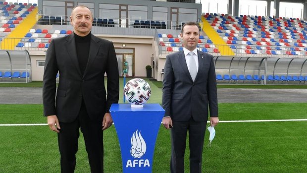 UEFA-nın saytı İlham Əliyevin stadion açılışında iştirakından yazdı - FOTO