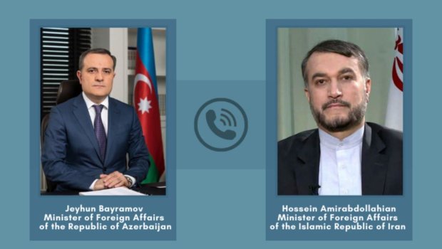 Ceyhun Bayramovla iranlı həmkarı arasında TELEFON DANIŞIĞI - Nələr müzakirə olundu? 