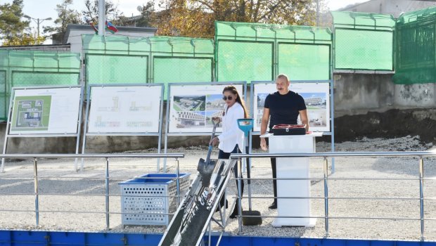 Şuşa Rayon Mərkəzi Xəstəxanasının təməli qoyuldu – FOTO-VİDEO