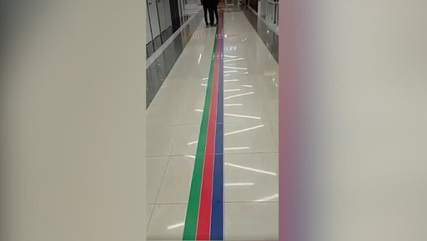 Moskvada Azərbaycan bayrağını təhqir edən ticarət mərkəzi ilə bağlı REAKSİYA - VİDEO