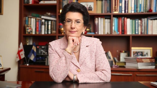 Nino Burcanadze: “Ən gözəl nümunə cənab İlham Əliyevin siyasətidir” – VİDEO