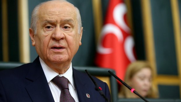 Dövlət Baxçelinin Türk Dünyası xəritəsi Rusiyada gündəm oldu - FOTO