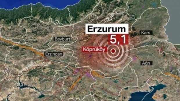 Türkiyədə güclü zəlzələ: evlərə ciddi ziyan dəydi - VİDEO