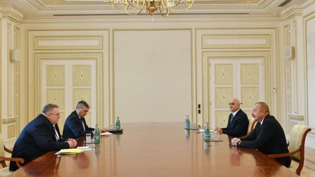 İlham Əliyev Rusiya Baş nazirinin müavini ilə görüşdü