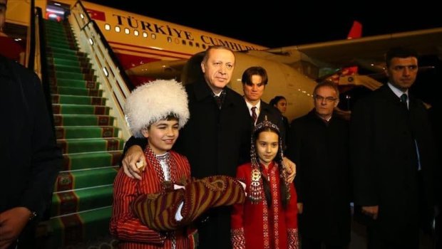 Ərdoğan Türkmənistana gedir - Zirvə görüşünə qatılacaq