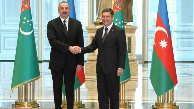 Prezident Qurbanqulu Berdiməhəmmədovla görüşdü - YENİLƏNİB/FOTO