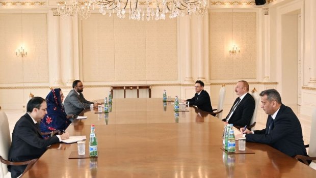 İlham Əliyev pakistanlı naziri QƏBUL ETDİ - YENİLƏNİB/VİDEO