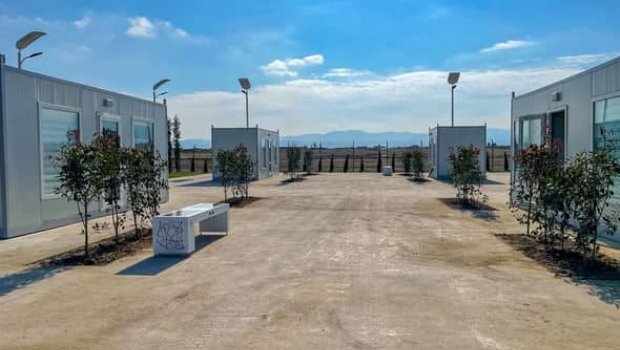 Ağdam Sənaye Parkı günəş panelləri ilə işıqlandırılır - FOTO