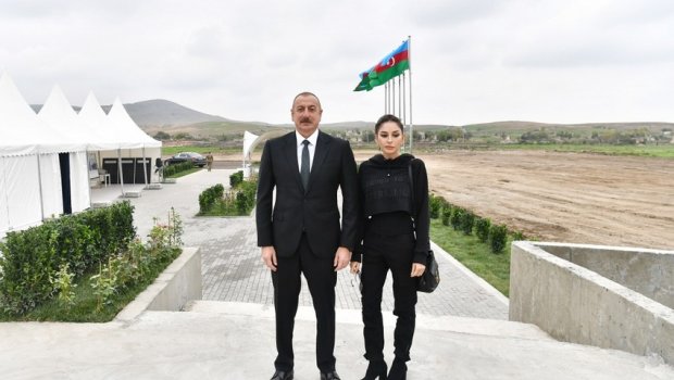 Prezident ailəsi ilə Qubaya səfər etdi - FOTO/VİDEO