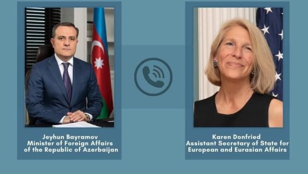 Ceyhun Bayramov ABŞ Dövlət Katibinin köməkçisi ilə danışdı - NƏLƏR MÜZAKİRƏ EDİLİB?