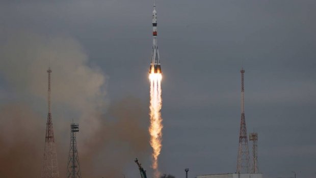 TASS informasiya agentliyinin müxbiri kosmosa uçdu - VİDEO
