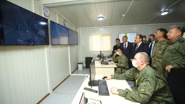 Türkiyə səfiri Qarabağa gəldi - Hərbçilərlə vəziyyəti izlədi - FOTO