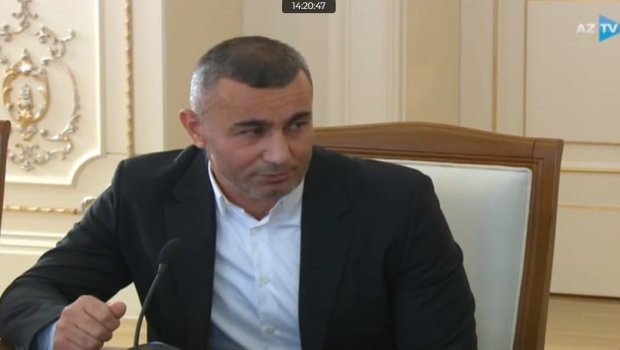 Qurban Qurbanovun Prezidentlə görüşdəki çıxışı - VİDEO