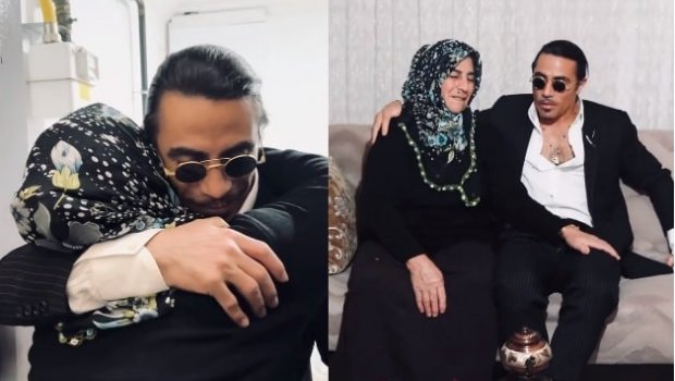 Nüsrət anası ilə görüntülərini paylaşdı: \