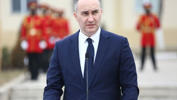 Gürcüstanın müdafiə naziri Bakıya gəldi