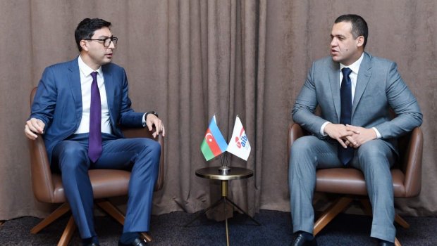 Fərid Qayıbov IBA prezidentini qəbul etdi - FOTO 