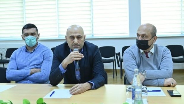 Emin Əmrullayev basketbol ictimaiyyəti ilə görüşdü - FOTO