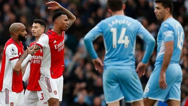 “Mançester Siti” azlıqda qalan “Arsenal”a son anda qalib gəldi