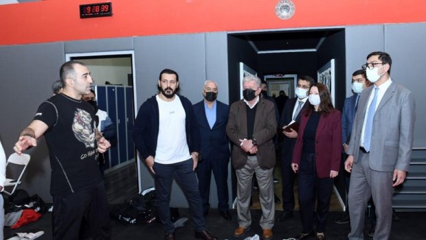 Fərid Qayıbov Zabit Səmədovla görüşdü - FOTO