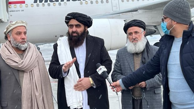 “Taliban”ın xarici işlər naziri İranda səfərdədir - FOTO