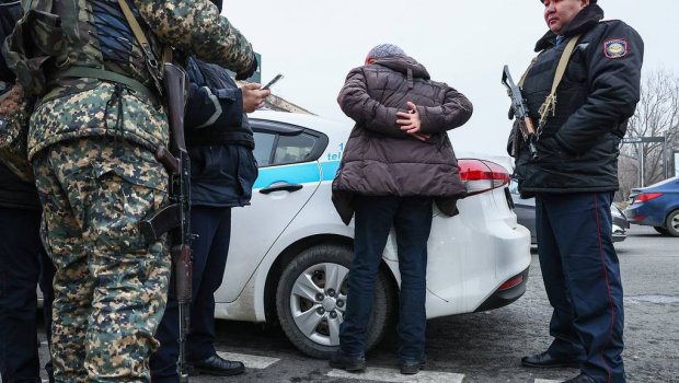 Qazaxıstanda iğtişaşlardan sonra  9,9 min nəfər tutuldu