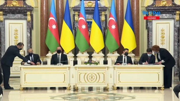 Azərbaycanla Ukrayna arasında 6 sənəd imzalandı – FOTO/YENİLƏNİB